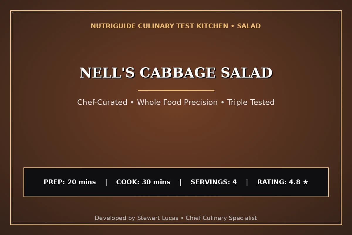 Nell'S Cabbage Salad