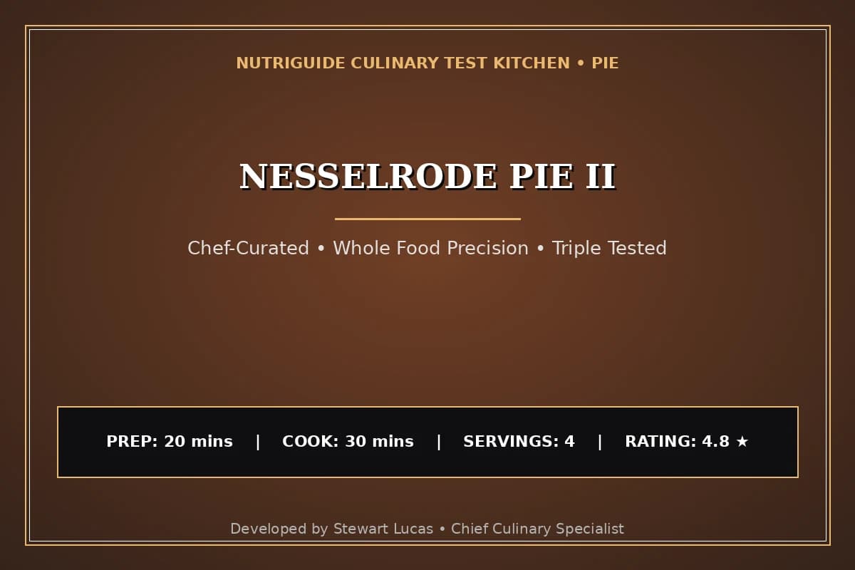 Nesselrode Pie Ii