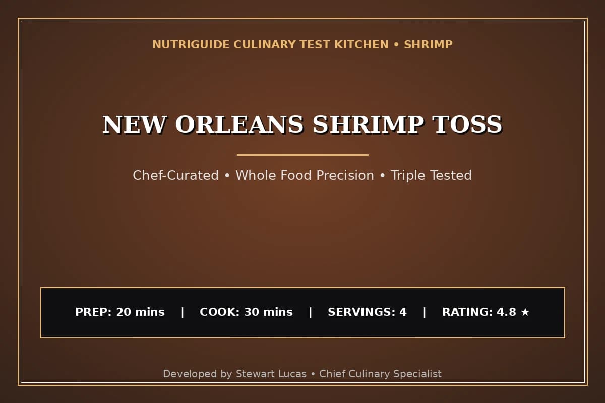 New Orleans Shrimp Toss