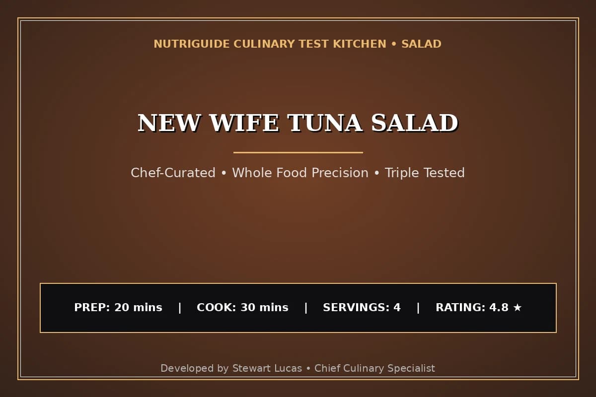 New Wife Tuna Salad