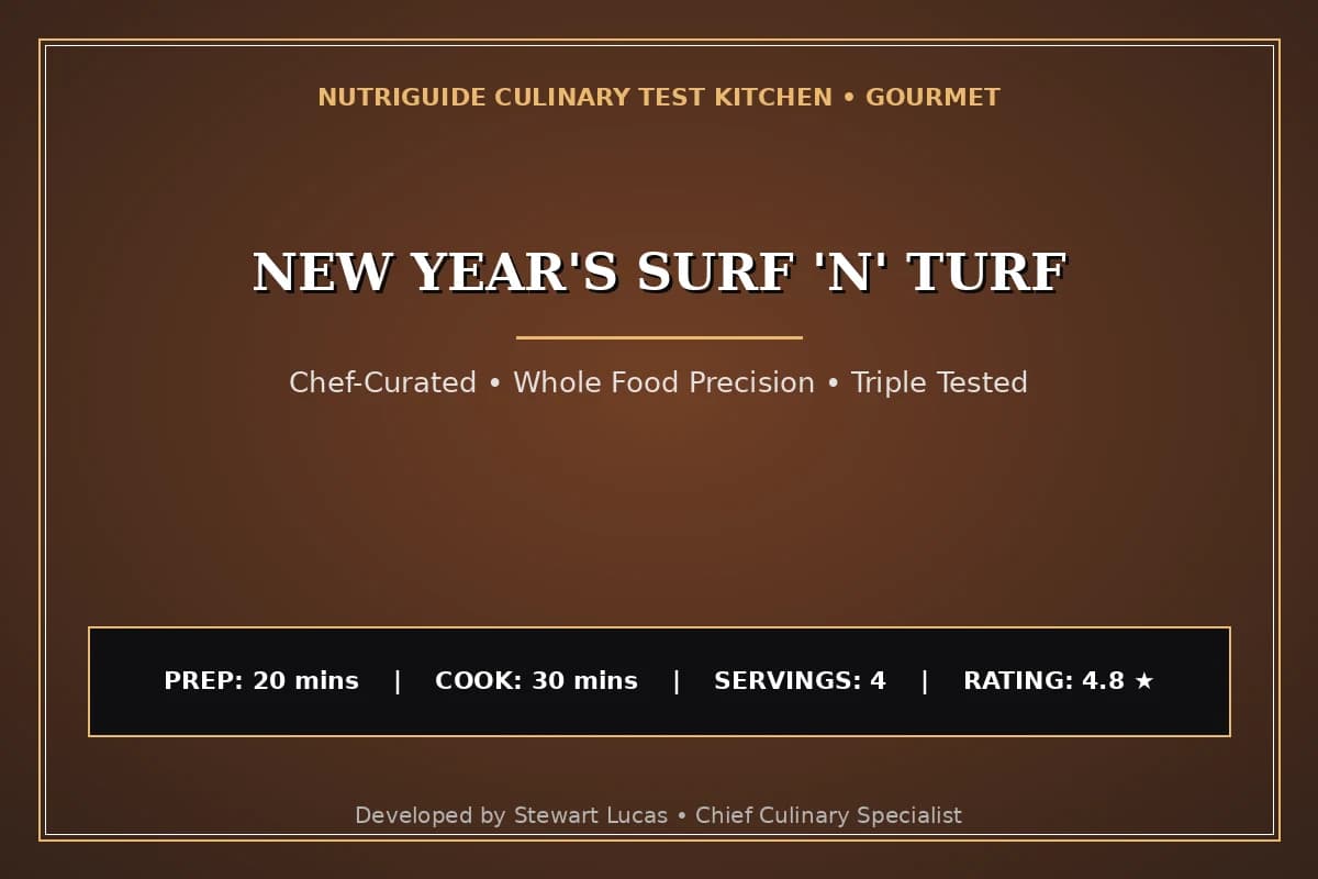 New Year'S Surf 'N' Turf