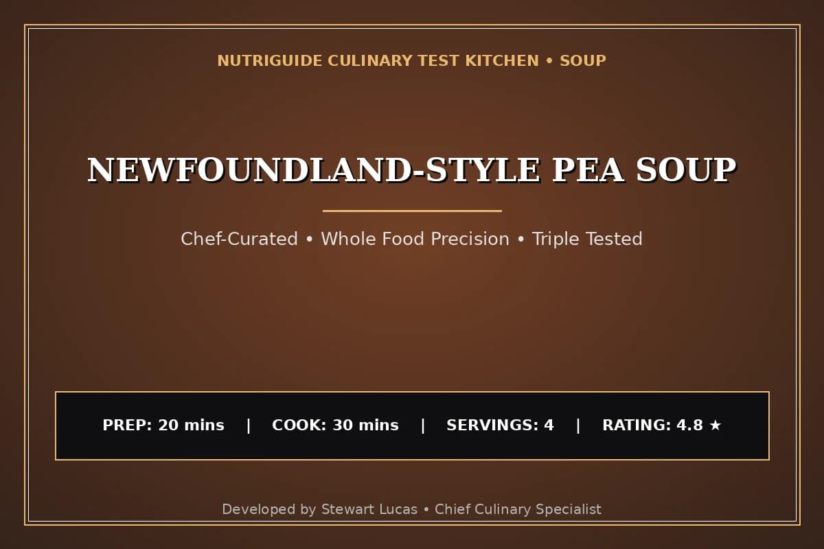Newfoundland-Style Pea Soup