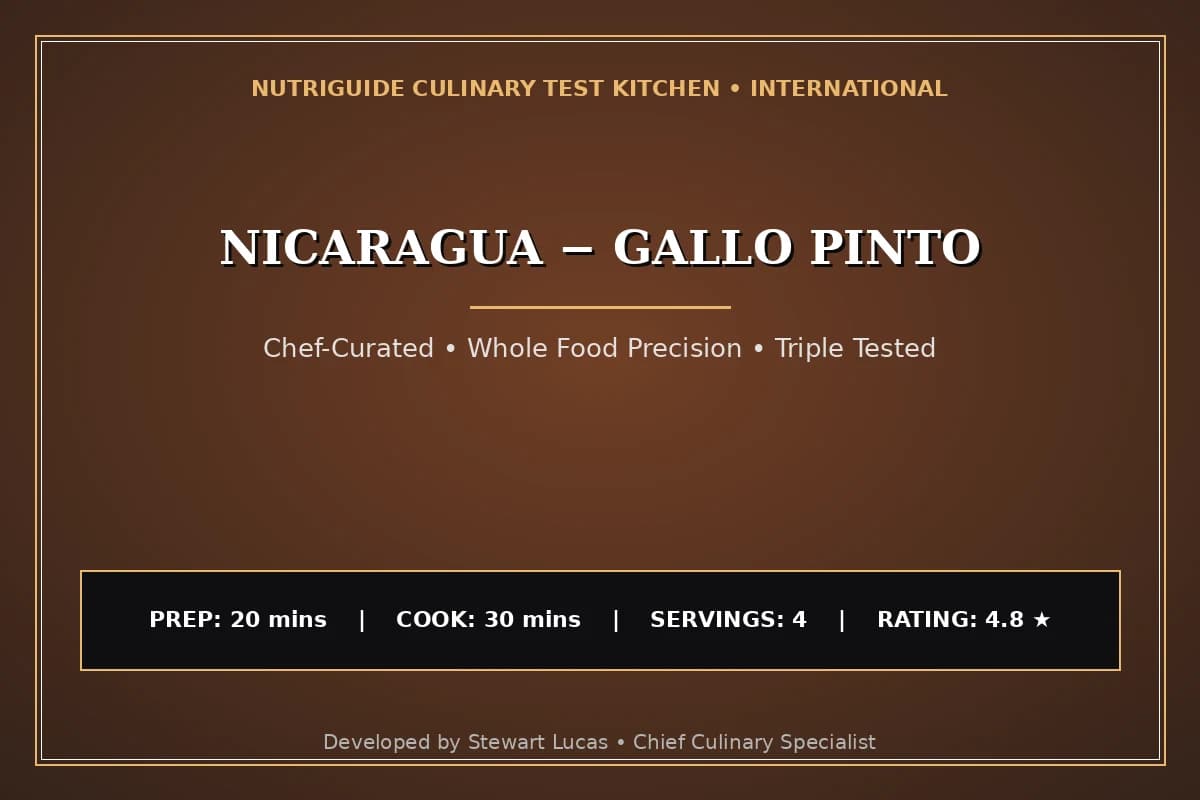 Nicaragua − Gallo Pinto