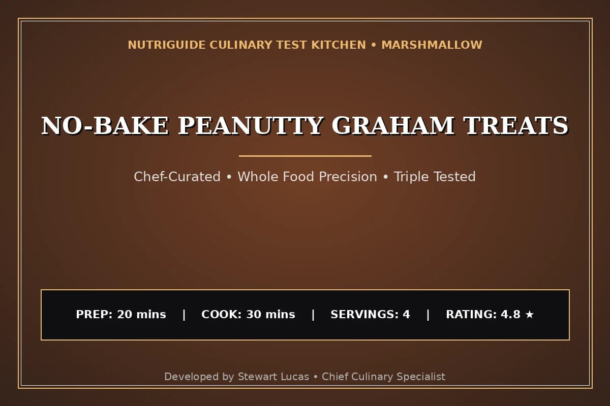 No-Bake Peanutty Graham Treats