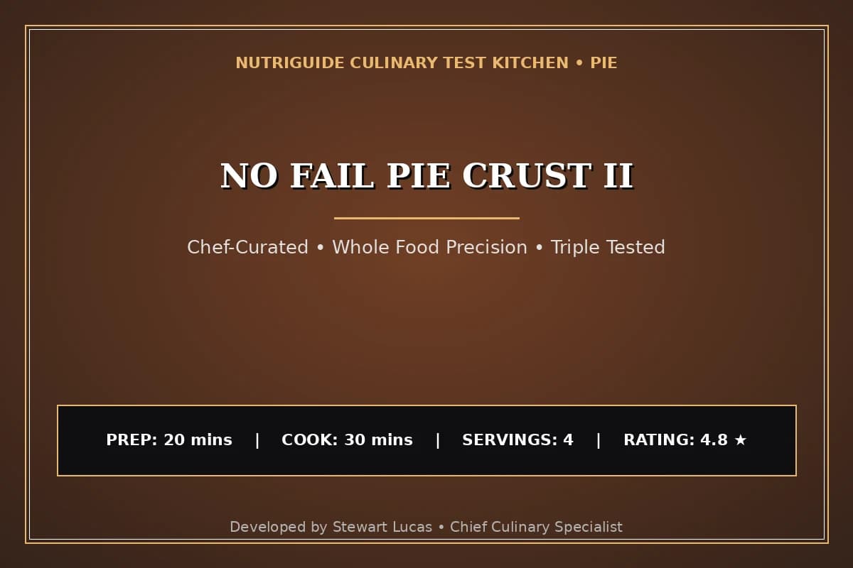No Fail Pie Crust Ii