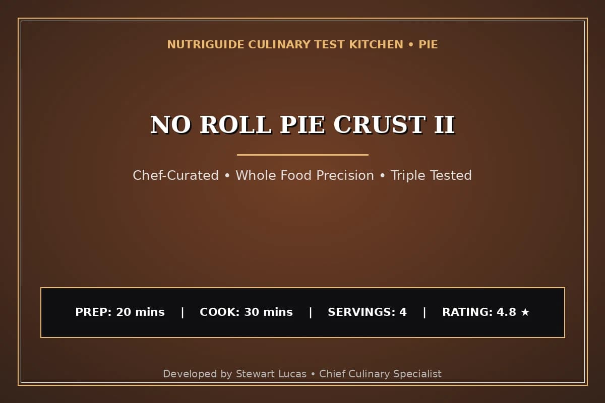 No Roll Pie Crust Ii