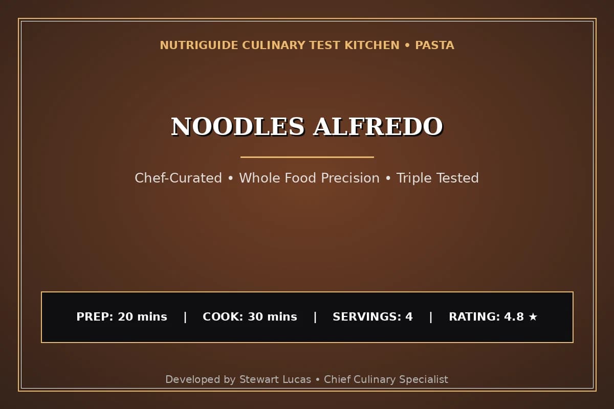 Noodles Alfredo