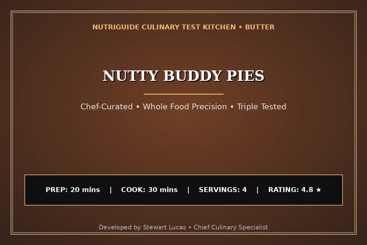 Nutty Buddy Pies