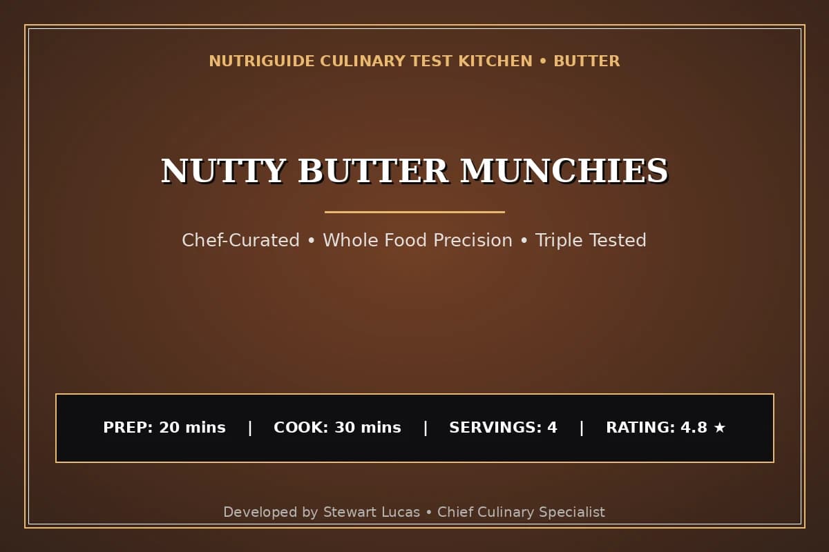 Nutty Butter Munchies