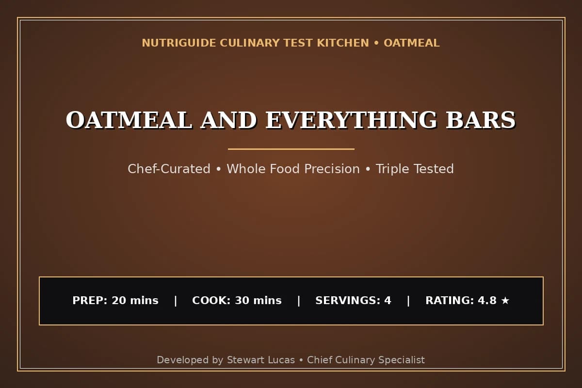 Oatmeal And Everything Bars