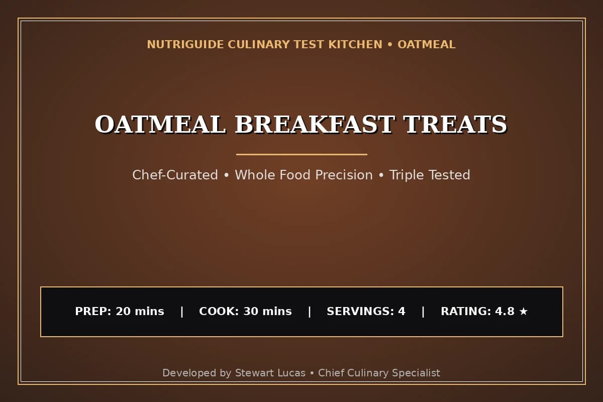 Oatmeal Breakfast Treats