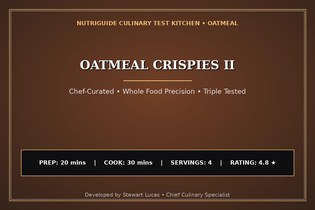 Oatmeal Crispies Ii