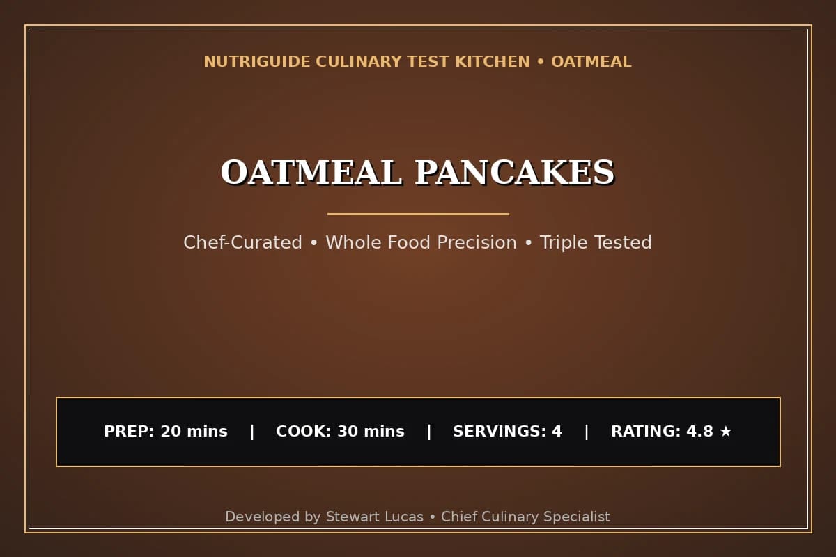 Oatmeal Pancakes