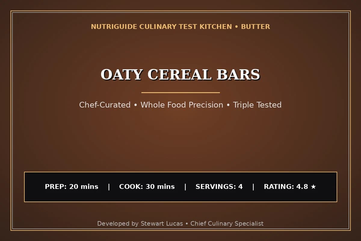 Oaty Cereal Bars