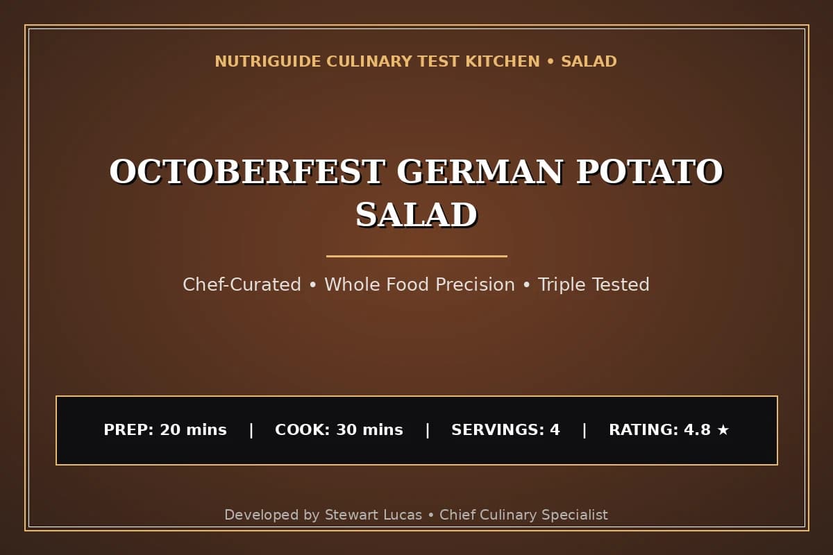 Octoberfest German Potato Salad