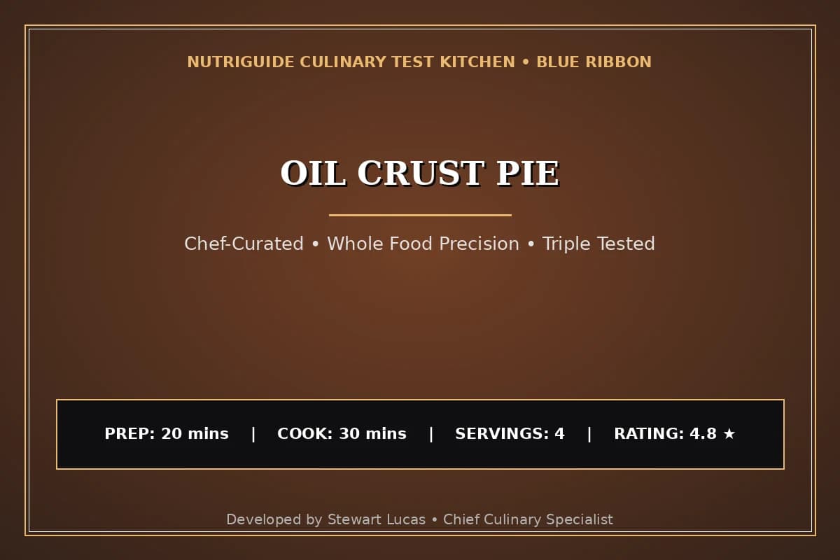 Oil Crust Pie