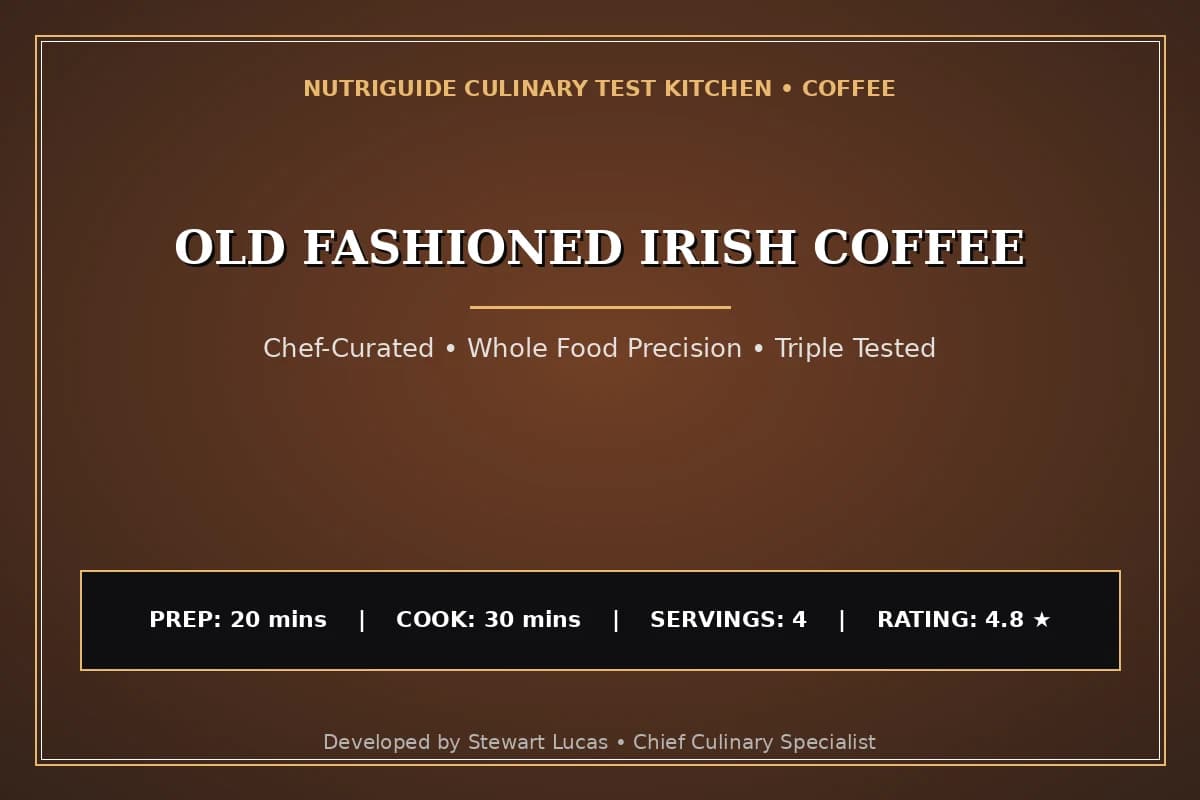 Old Fashioned Irish Coffee