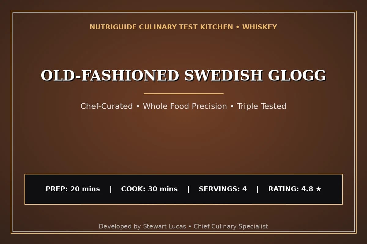 Old-Fashioned Swedish Glogg