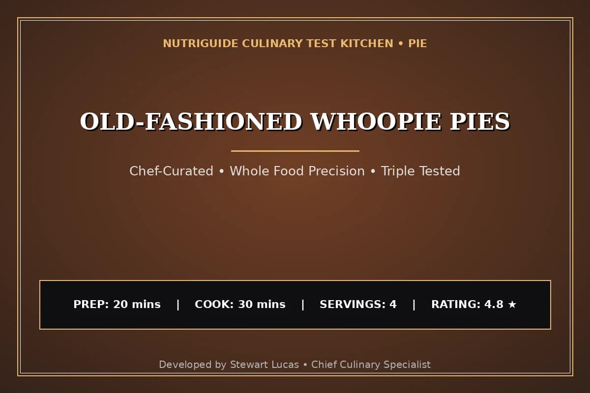 Old-Fashioned Whoopie Pies