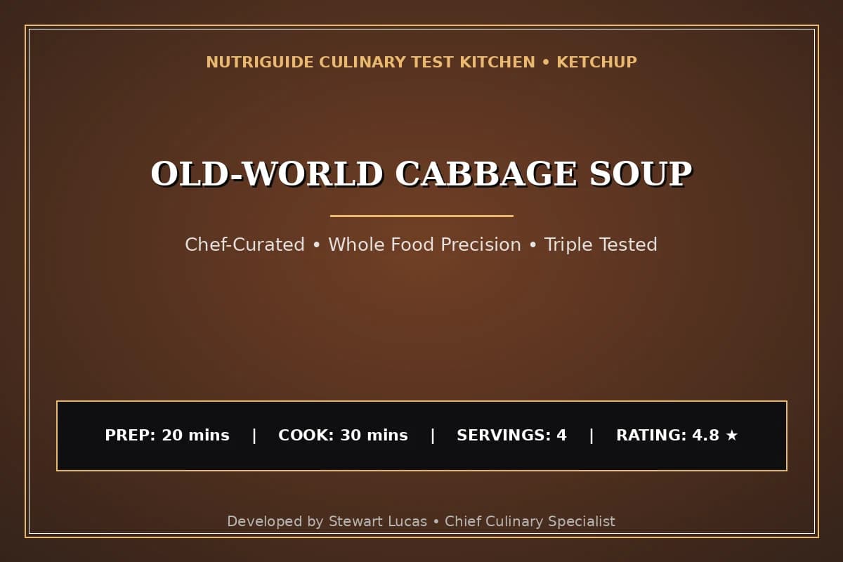 Old-World Cabbage Soup