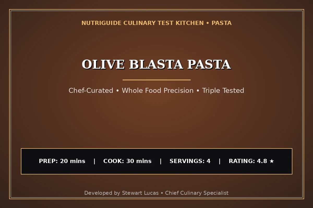 Olive Blasta Pasta