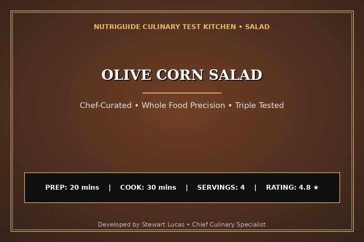 Olive Corn Salad