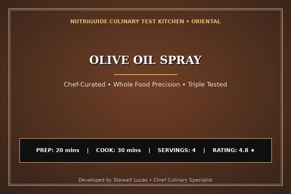 Olive Oil Spray