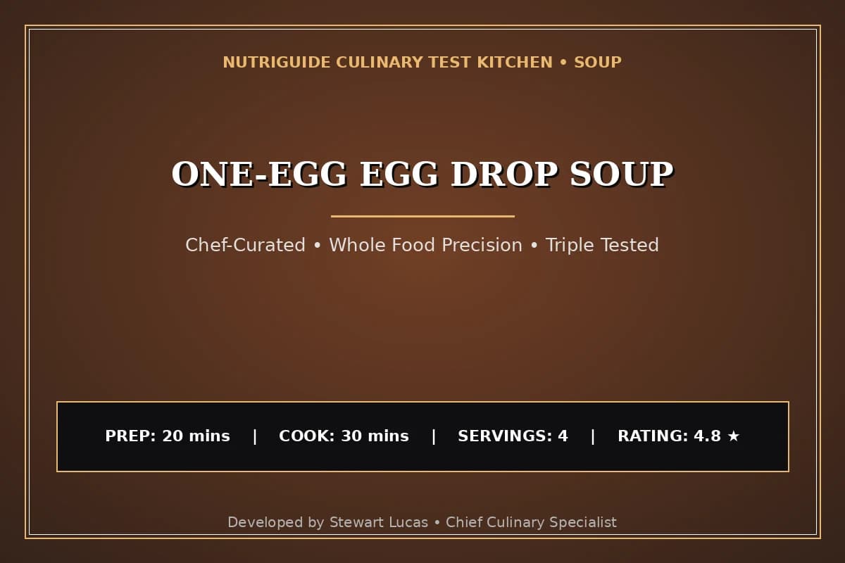 One-Egg Egg Drop Soup
