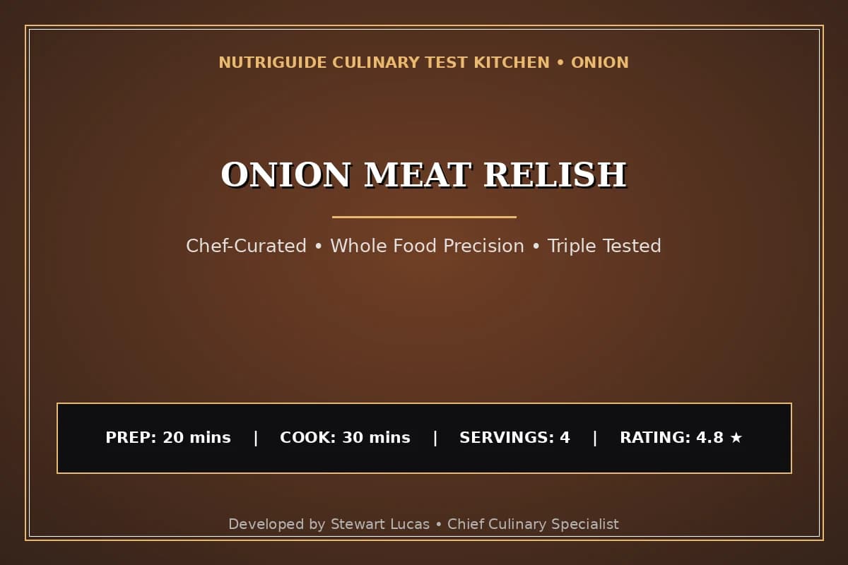 Onion Meat Relish