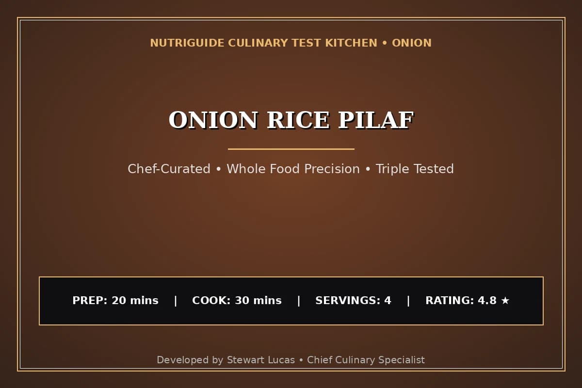 Onion Rice Pilaf