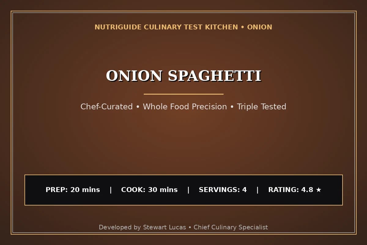 Onion Spaghetti