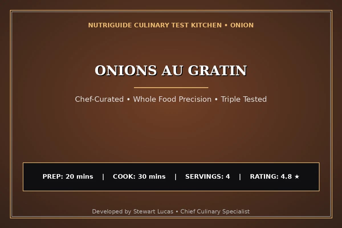 Onions Au Gratin
