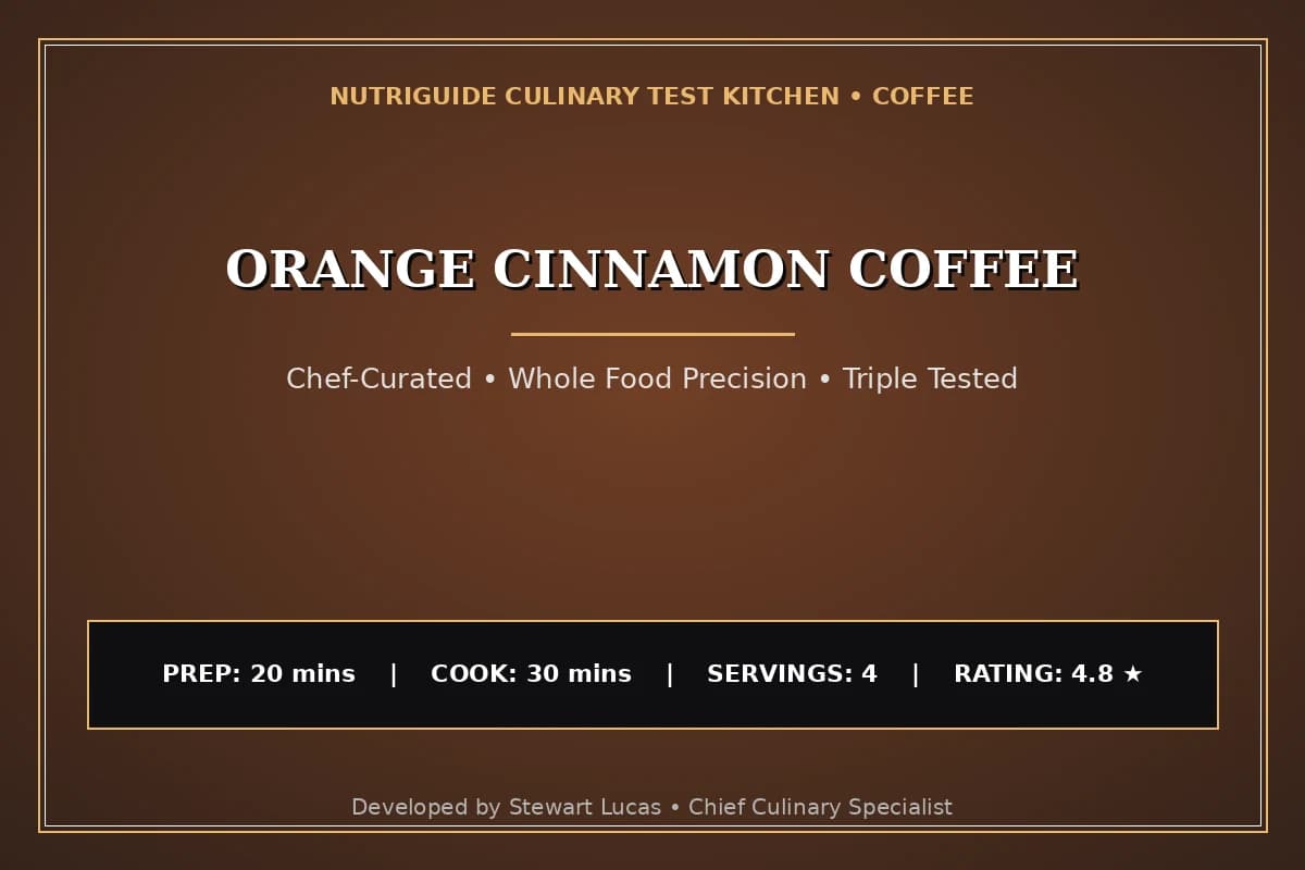 Orange Cinnamon Coffee