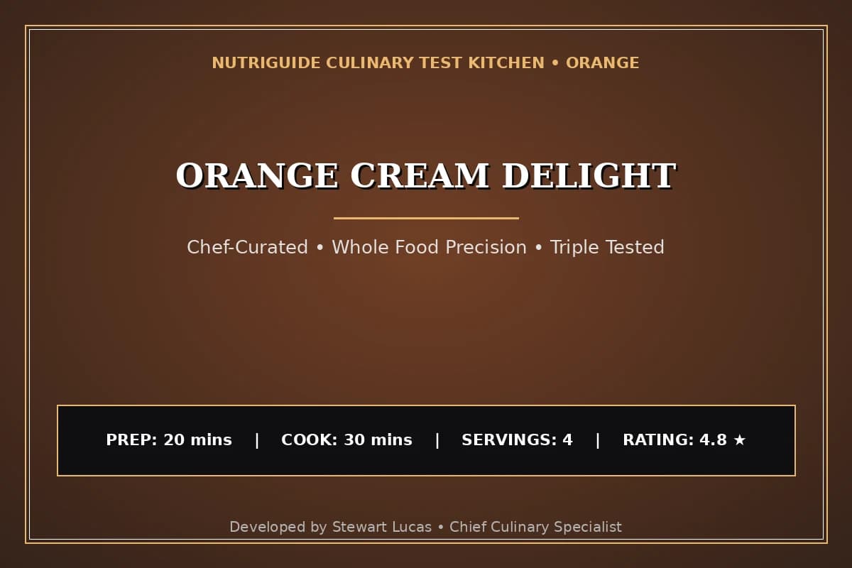 Orange Cream Delight