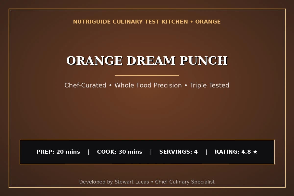Orange Dream Punch
