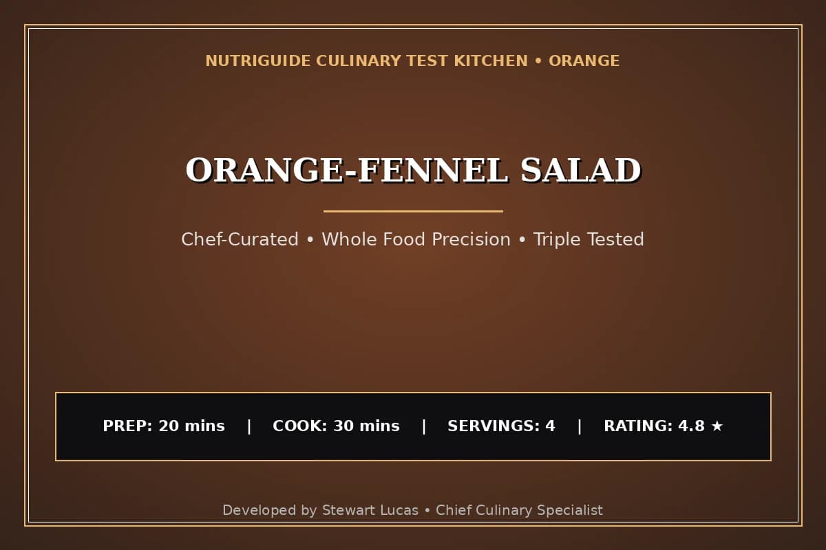 Orange-Fennel Salad