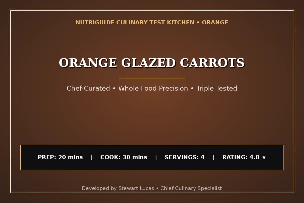 Orange Glazed Carrots