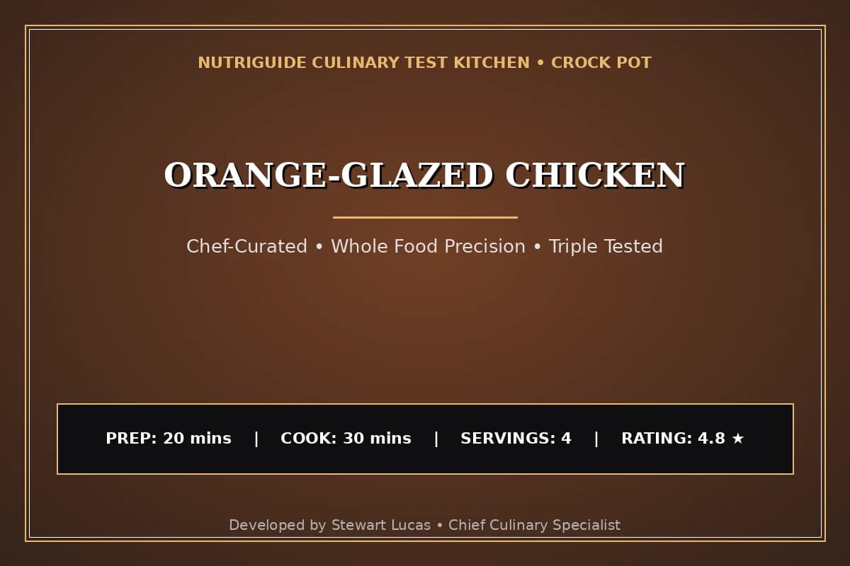 Orange-Glazed Chicken