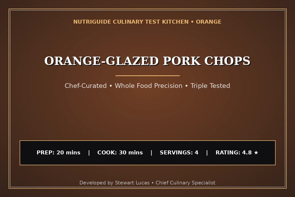 Orange-Glazed Pork Chops