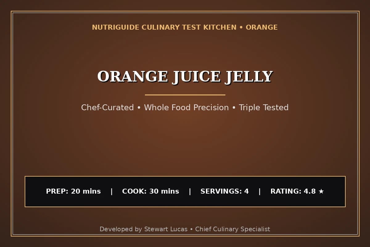 Orange Juice Jelly