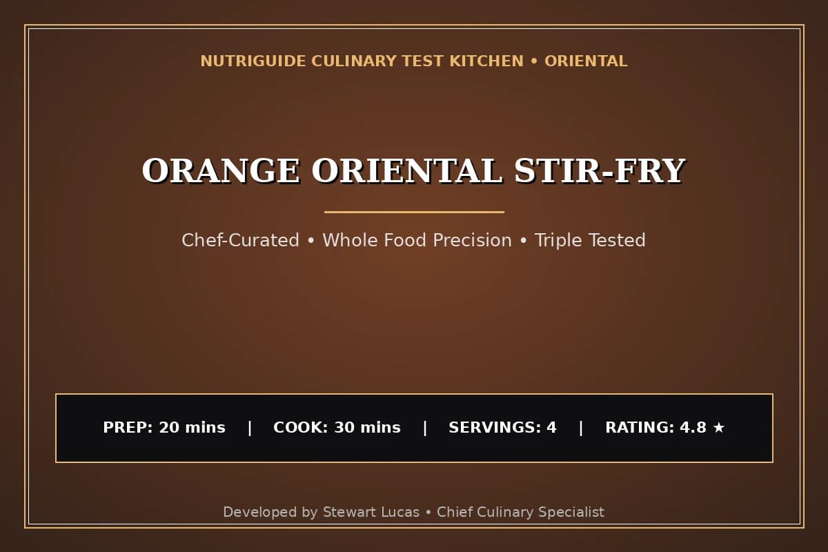 Orange Oriental Stir-Fry