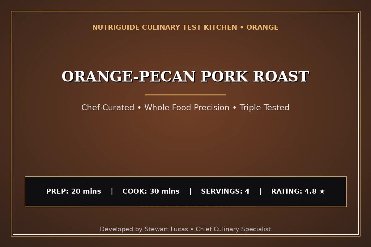 Orange-Pecan Pork Roast