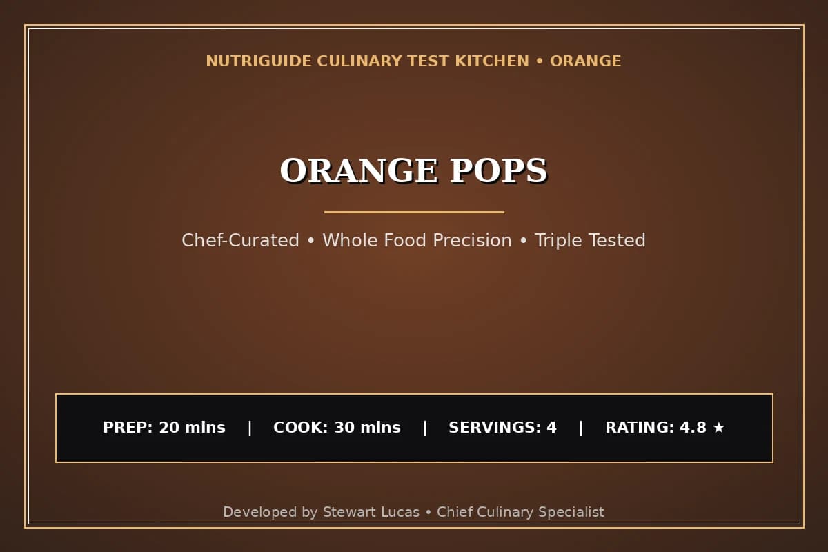 Orange Pops