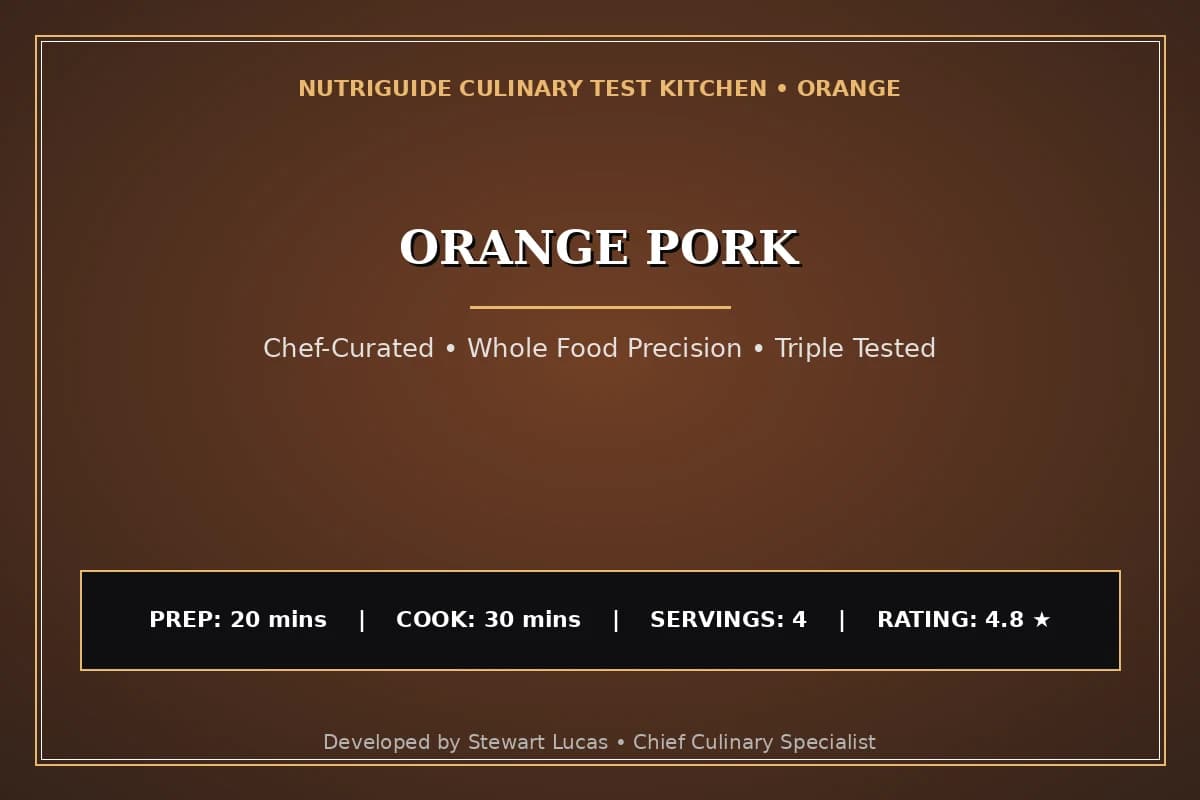Orange Pork