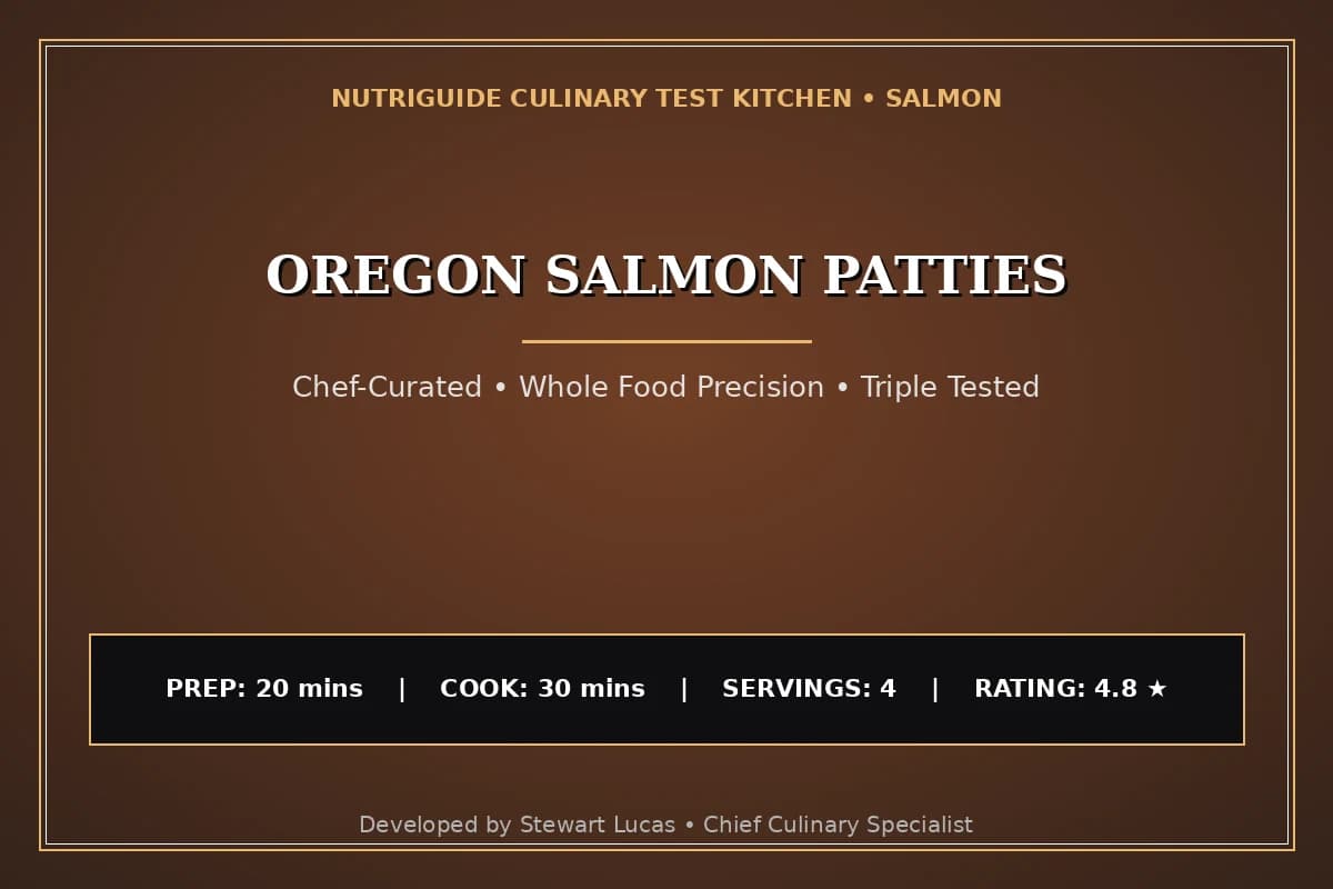 Oregon Salmon Patties