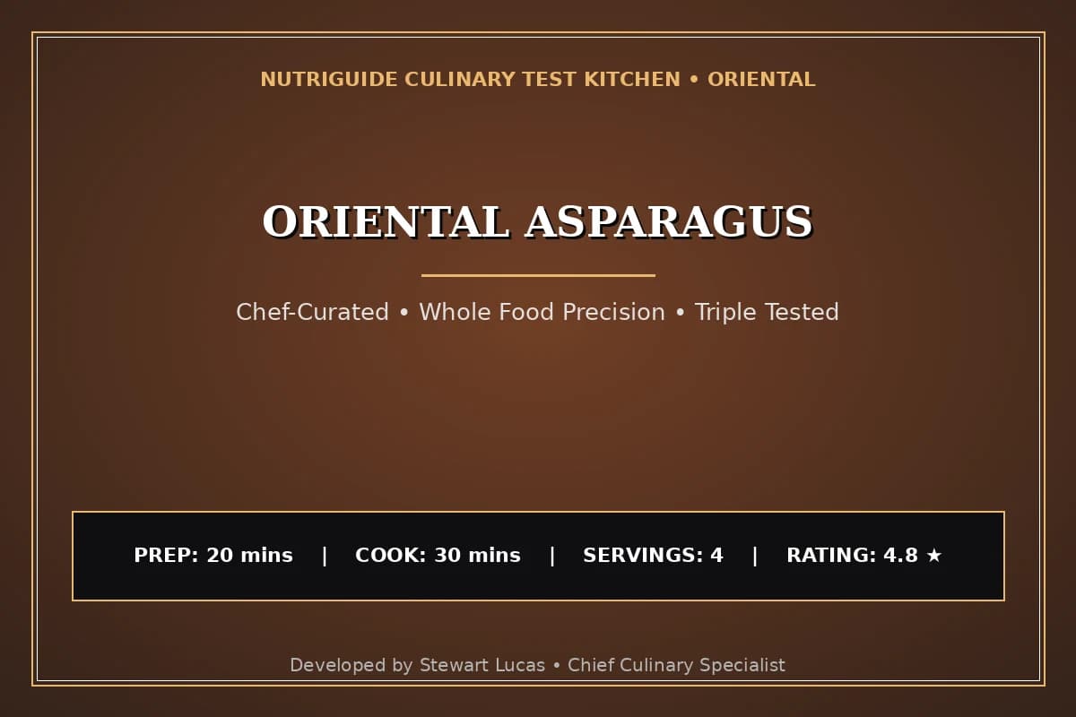 Oriental Asparagus