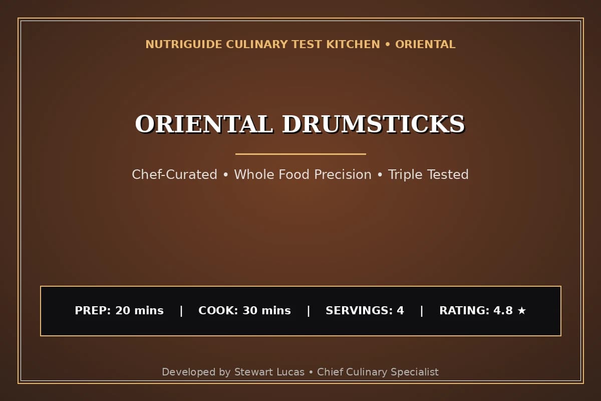 Oriental Drumsticks