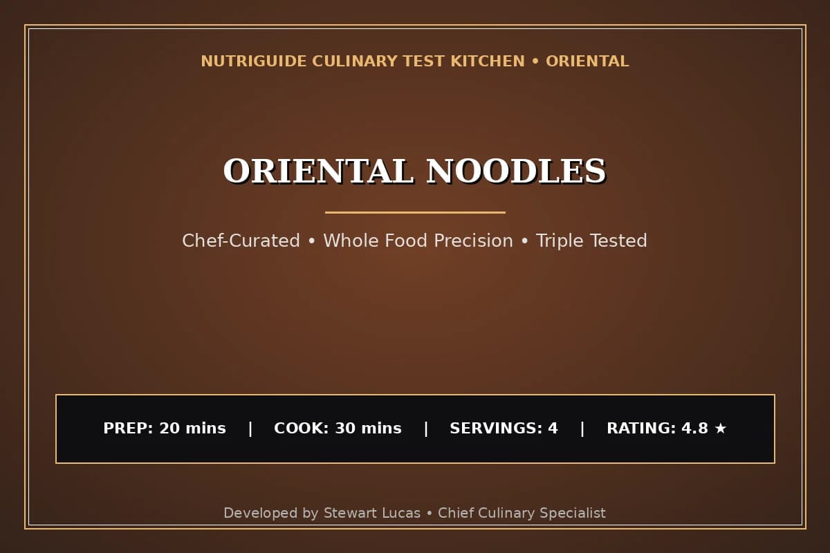 Oriental Noodles