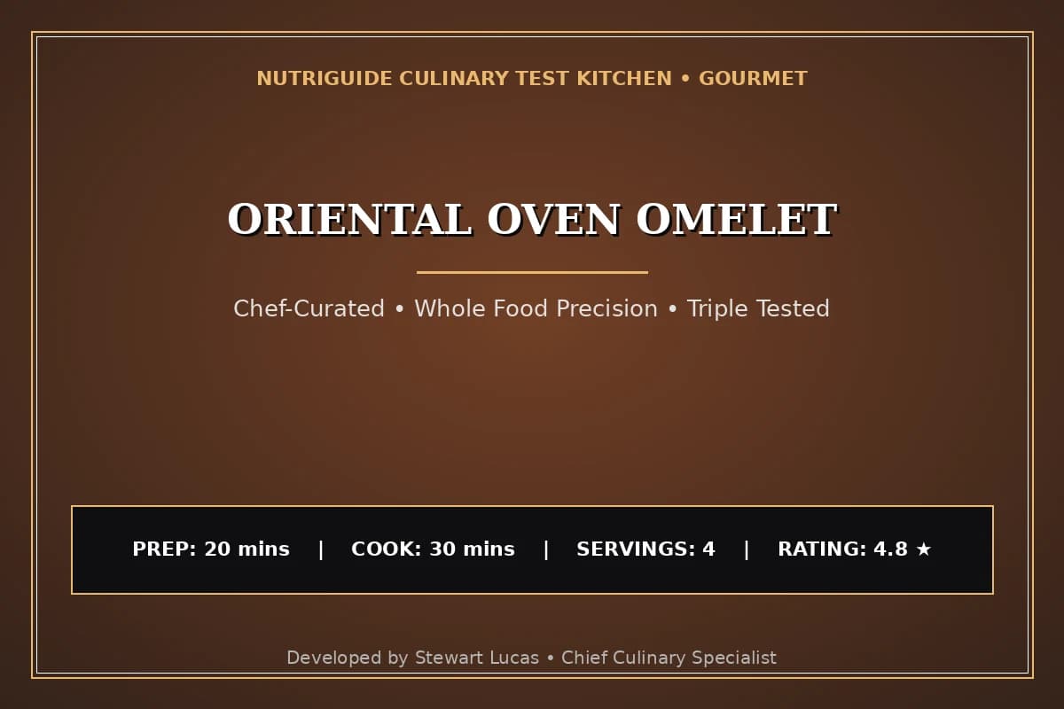 Oriental Oven Omelet