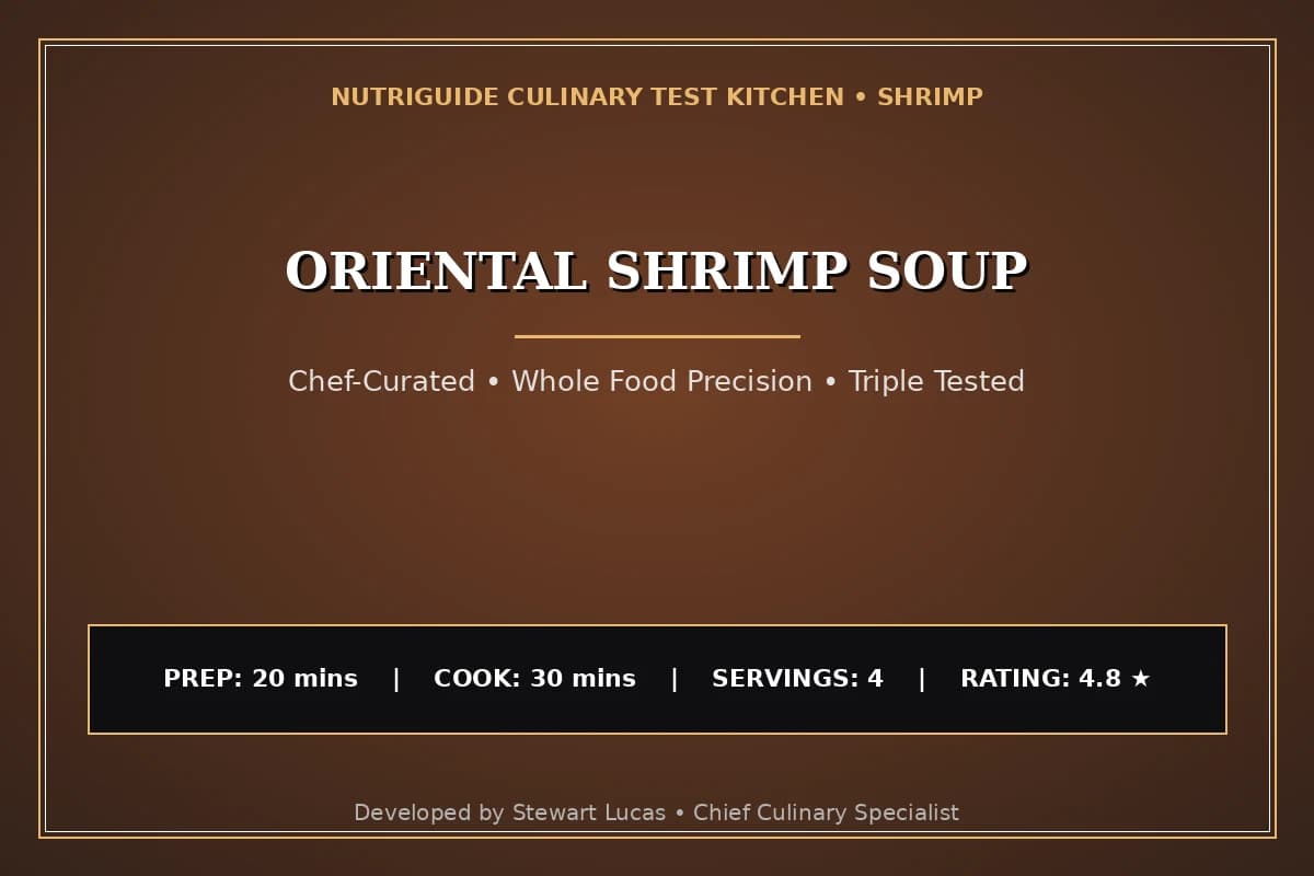 Oriental Shrimp Soup